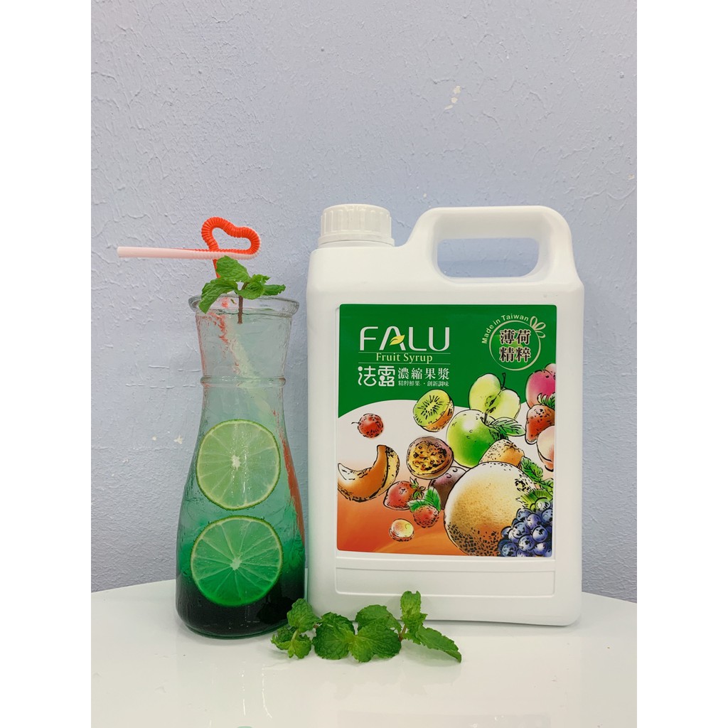 Siro Syrup Đài Loan Falu Có Đủ Các Mùi Bình 2kg5