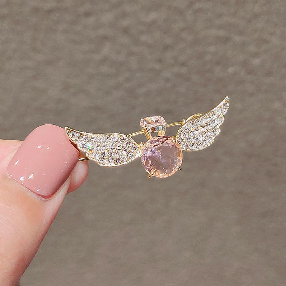 Kẹp Tóc Hình Đôi Cánh Thiên Thần Phong Cách Hàn Quốc|Dây Buộc Tóc Xinh Xắn Dành Cho Nữ