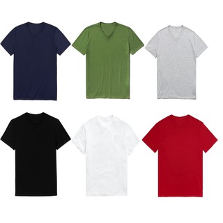 [Xả Kho 3 ngày] ÁO THUN NAM Cổ tròn, cổ tim chất cotton thun lạnh mềm mát, nhiều màu