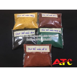 Bột oxit sắt màu đỏ H101 ( túi 1kg)