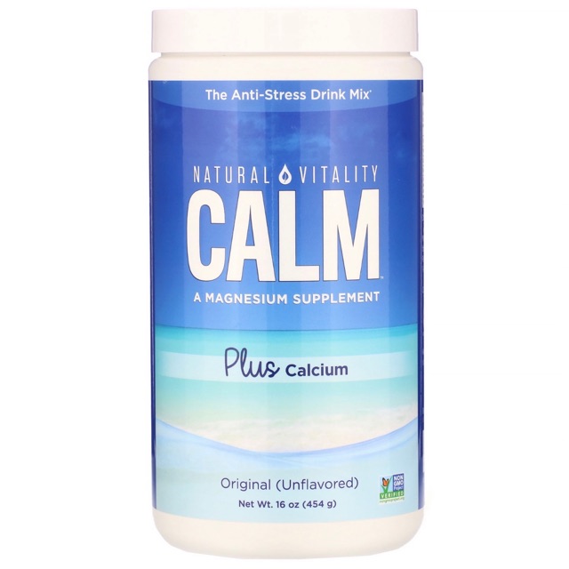 Magie Chống Căng Thẳng 454g Natural Vitality Calm Magnesium