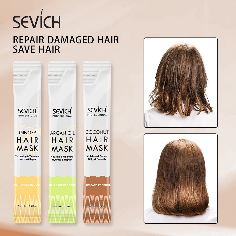 Mặt nạ tóc SEVICH 10ml chăm sóc tóc hư tổn hiệu quả