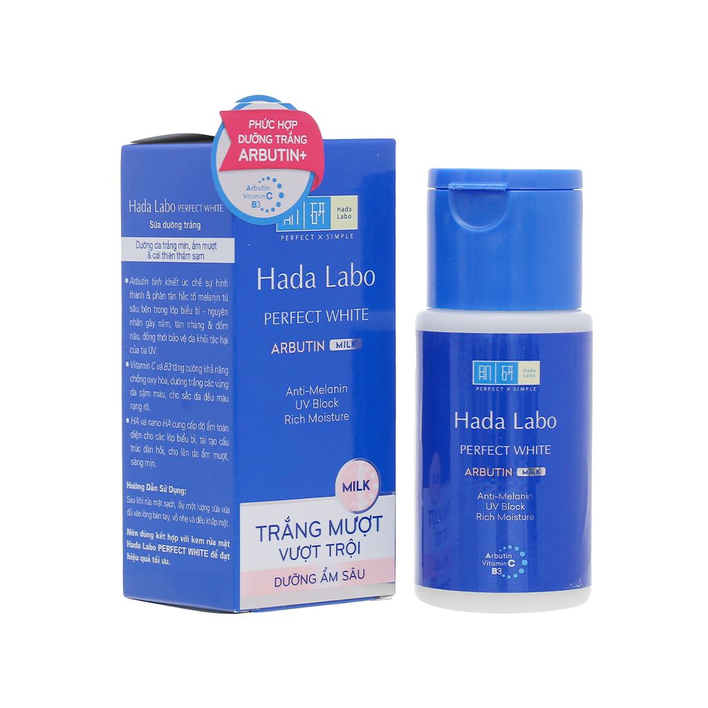 Sữa dưỡng trắng Hada Labo Perfect White 90ml