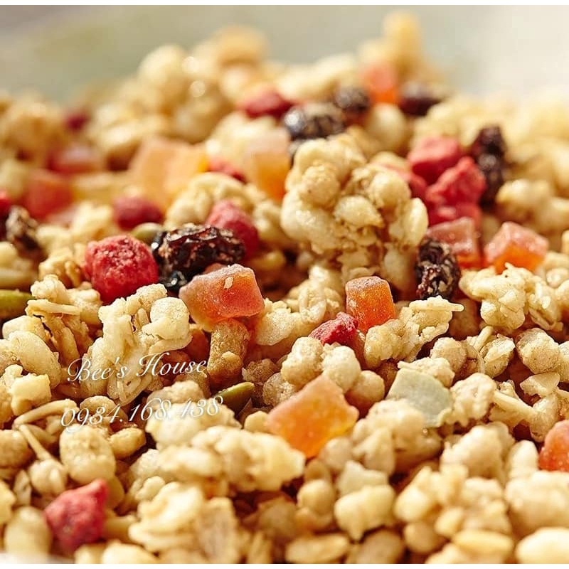 Ngũ cốc trái cây ăn liền Calbee 800G