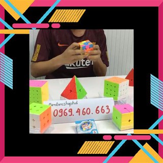 [ĐẢM BẢO CHẤT LƯỢNG] Rubik 3x3 đẹp, xoay trơn, không rít, độ bền cao. Đồ chơi Rubik 3x3 cao cấp.