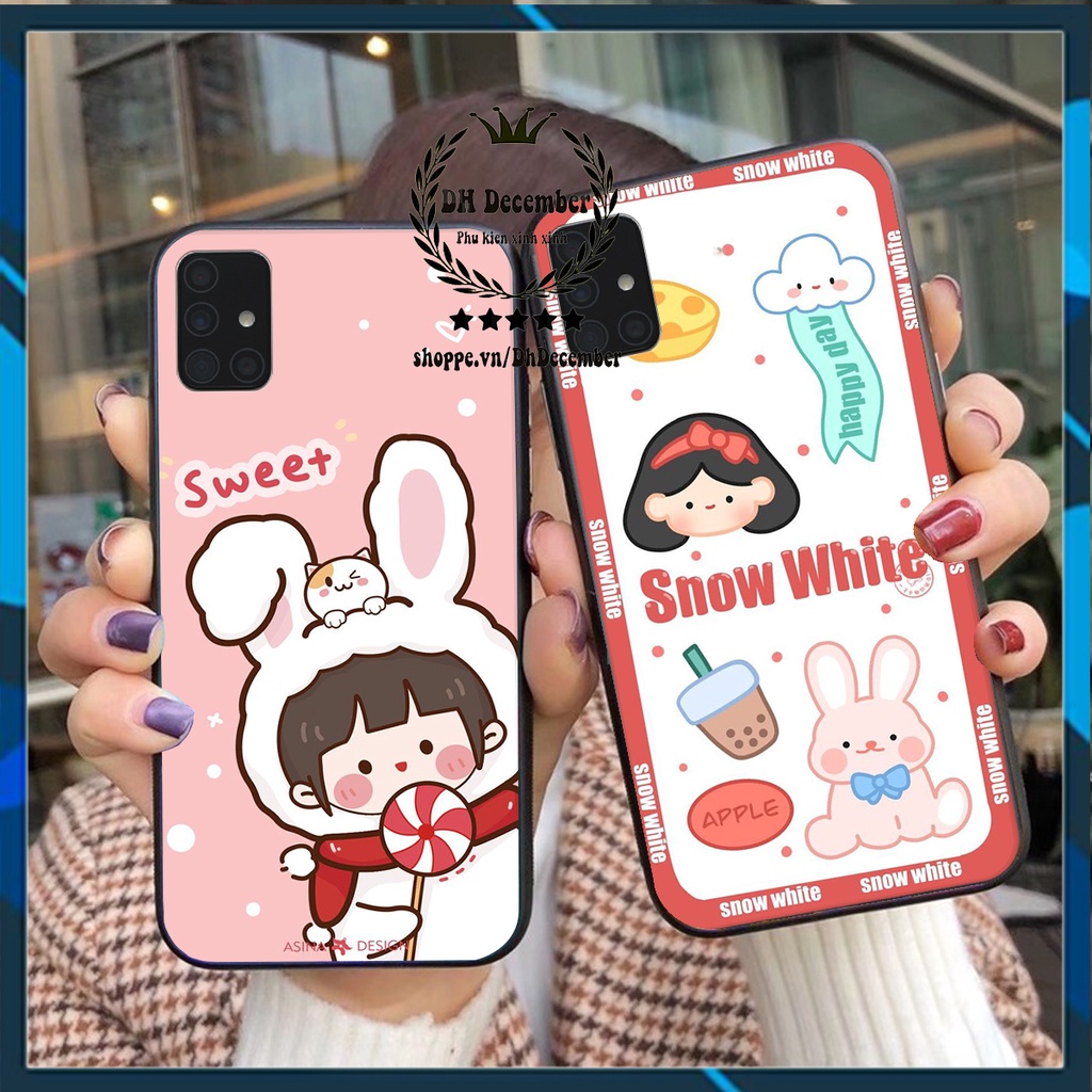 Ốp lưng Samsung A51 / A71 in hình 3D lucky, gấu Beer xinh xắn - KHÔNG NÊN BỎ LỠ