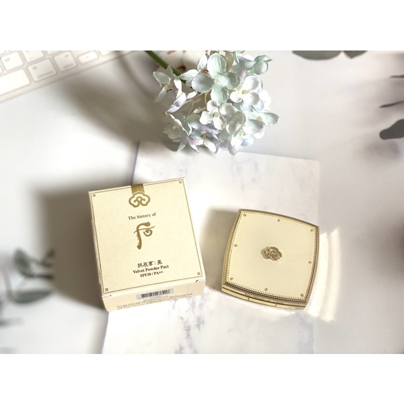 PHẤN NÉN WHOO TRẮNG CAO CẤP Velvet Powder Pact SPF30/PA++ | BigBuy360 - bigbuy360.vn