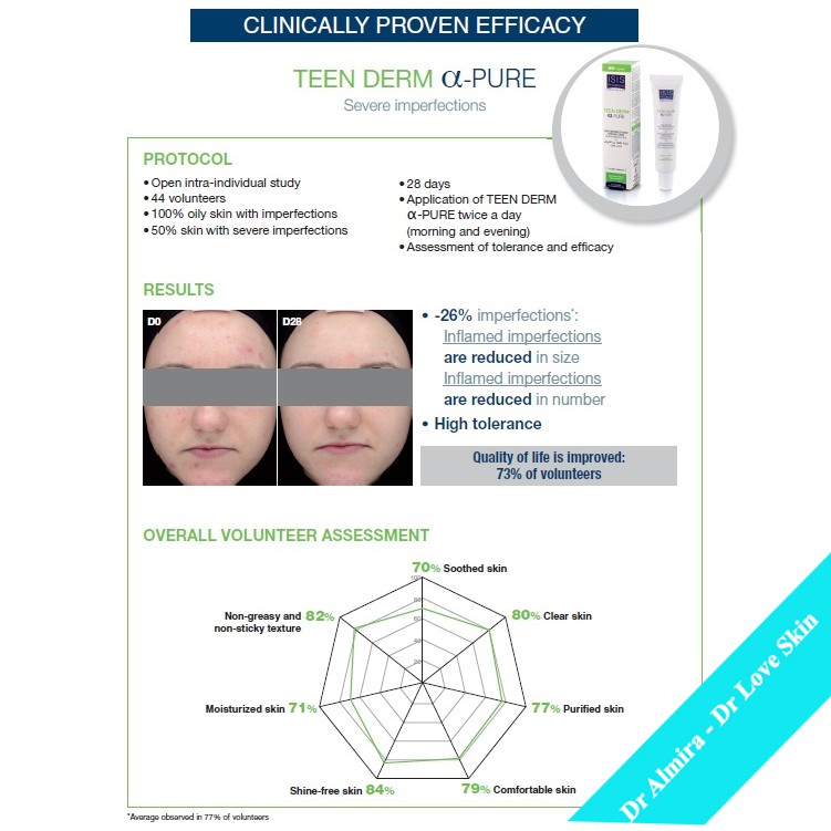 Kem dưỡng chuyên sâu cho da mụn ISIS Pharma Teen Derm a - Pure | BigBuy360 - bigbuy360.vn