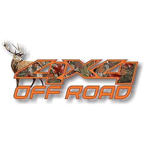 4x4 Offroad với Buck 13 '' Đề Can 4x4 Off Road Phụ Kiện Hươu Săn 4x4 Xe Tải Nâng Bộ Miếng Dán