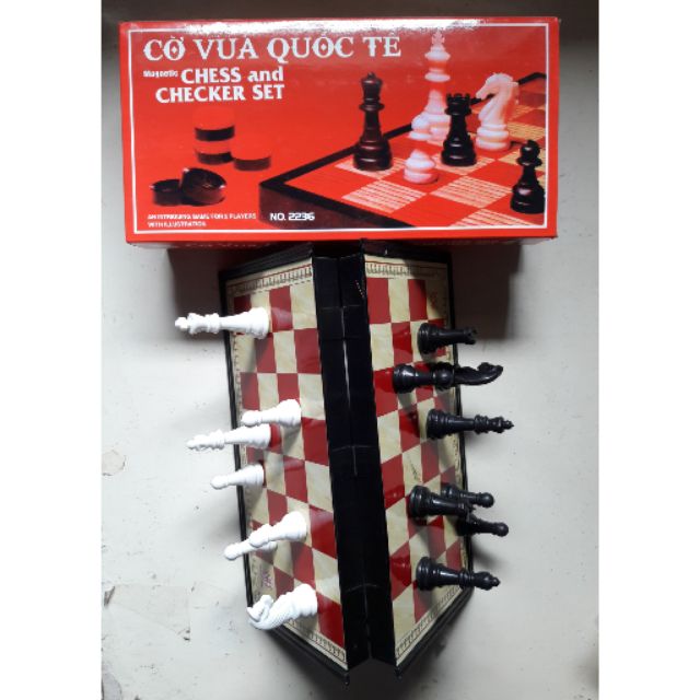 Bộ cờ vua quốc tế có nam châm