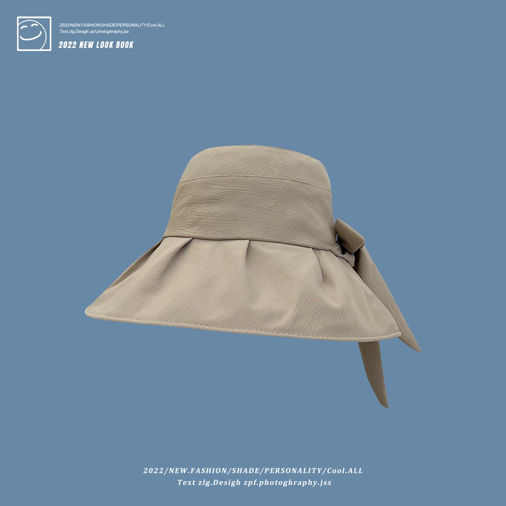 Nón Rộng Vành Chống Nắng Tia UV Màu Sắc Ngọt Ngào Thời Trang Mùa Hè Cho Nữ
