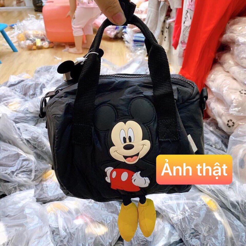 TÚI TRỐNG ĐÍNH MICKEY ( ẢNH THẬT) | BigBuy360 - bigbuy360.vn
