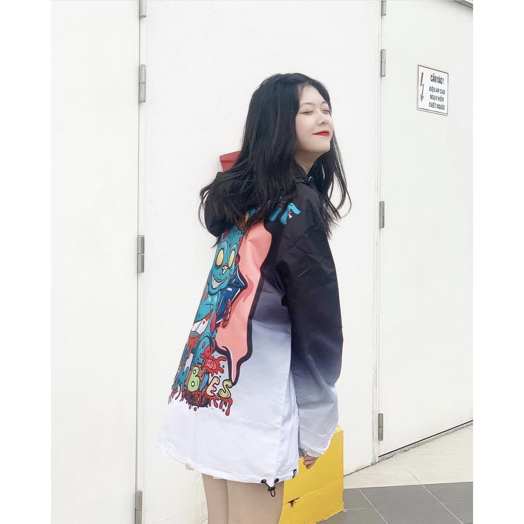 Áo khoác dù XUKASTORE In Hình THE ZED 3D , dành cho nam cho nữ và cặp đôi phong cách Unisex có 2 màu đen xanh form rộng | BigBuy360 - bigbuy360.vn