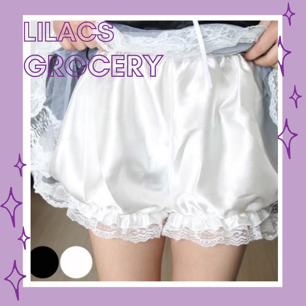 Quần Bí Ngô Lolita JK  Phong Cách Nữ sinh Nhật Bản Cosplay Mặc Trong Váy Siêu xinh Lilacs_grocery