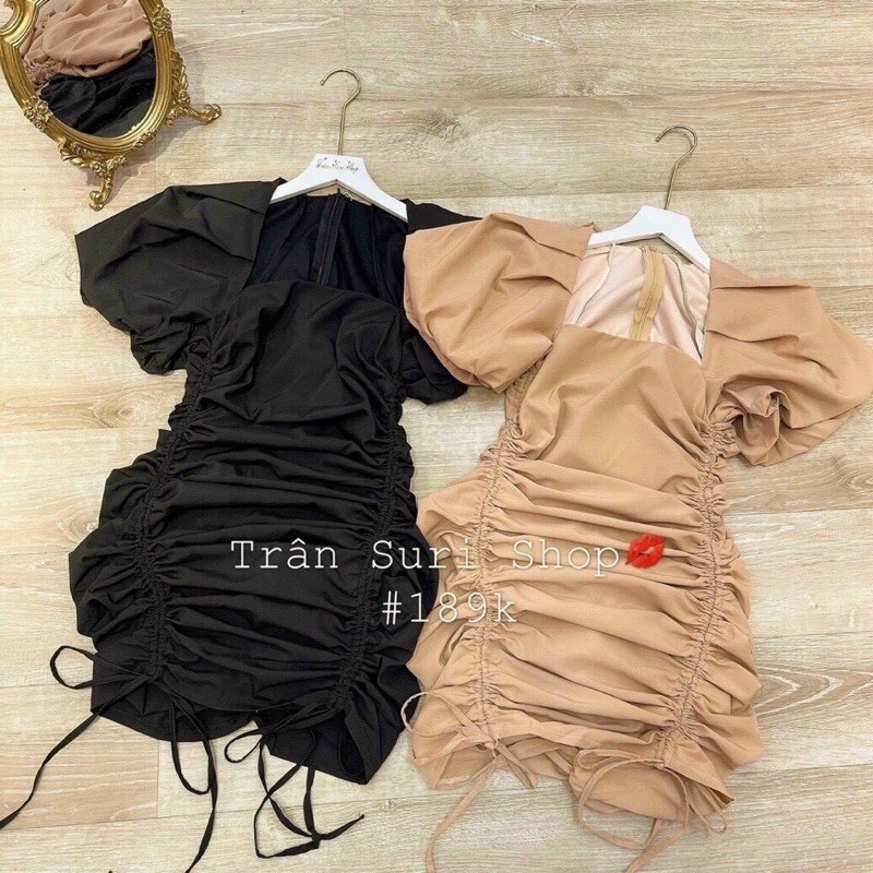 VÁY BODY DÂY RÚT TAY PHỒNG