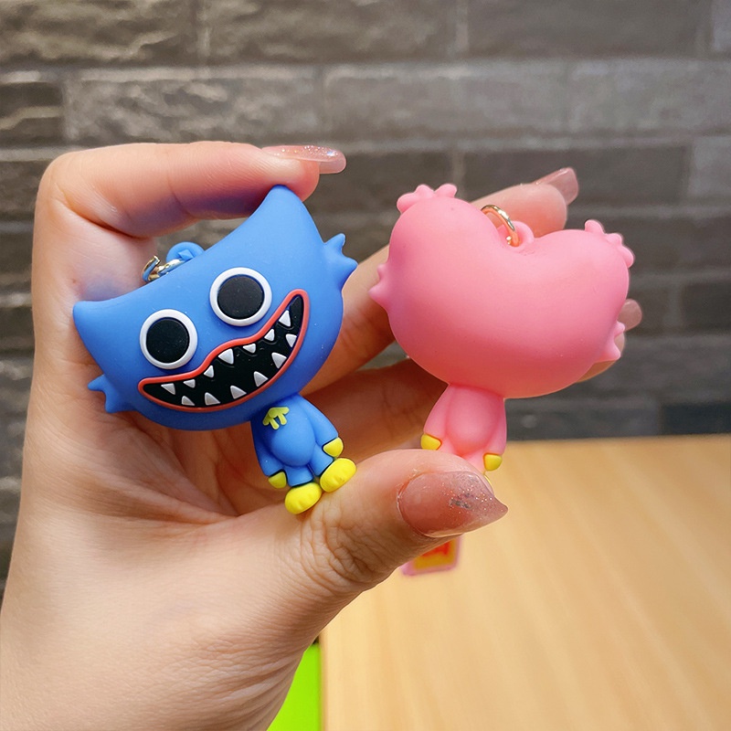 Móc Khóa Hoạt Hình 3d Poppy Playtime Huggy Wuggy