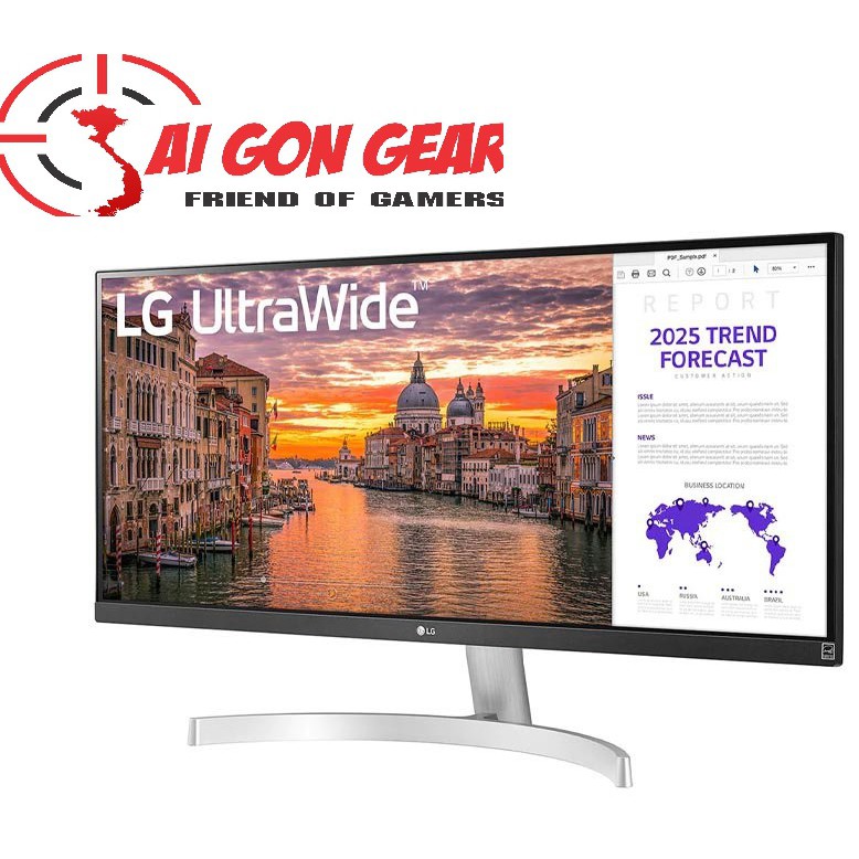 Màn hình LG 29WN600-W (29 inch/WFHD/IPS/75Hz/5ms/250 nits/HDMI+DP) new | BigBuy360 - bigbuy360.vn