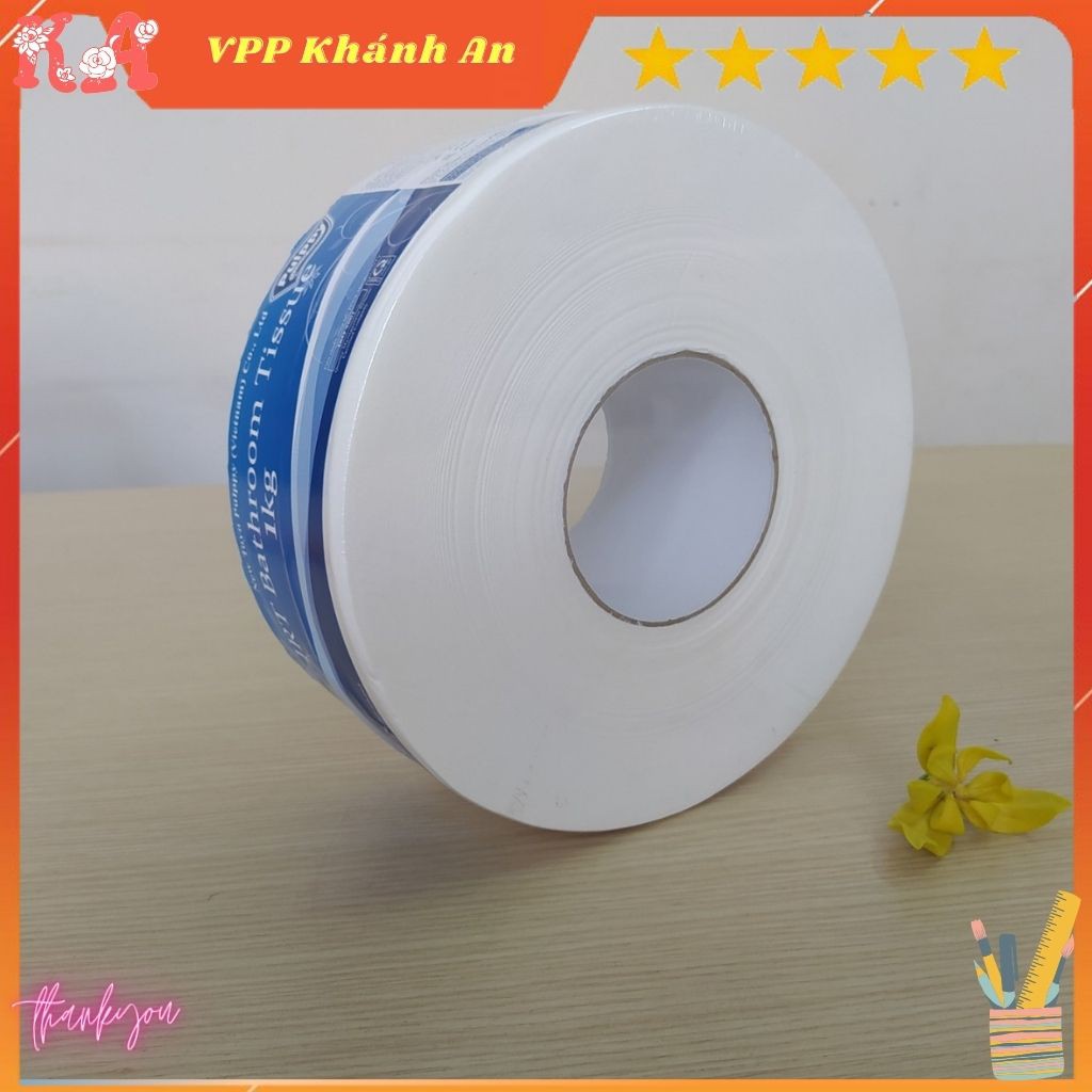 Giấy vệ sinh cuộn lớn, Giấy vệ sinh công nghiệp Pulppy 1kg