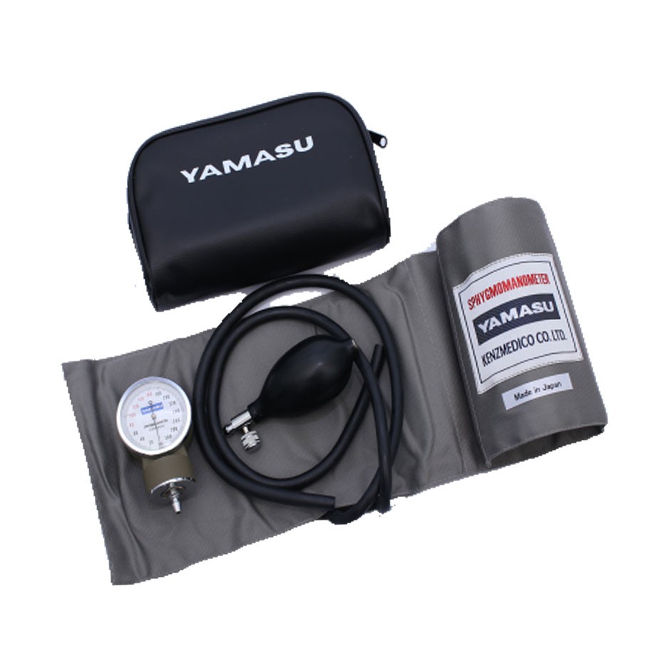 Máy đo huyết áp cơ Yamasu (nguyên bộ đồng hồ + ống nghe)