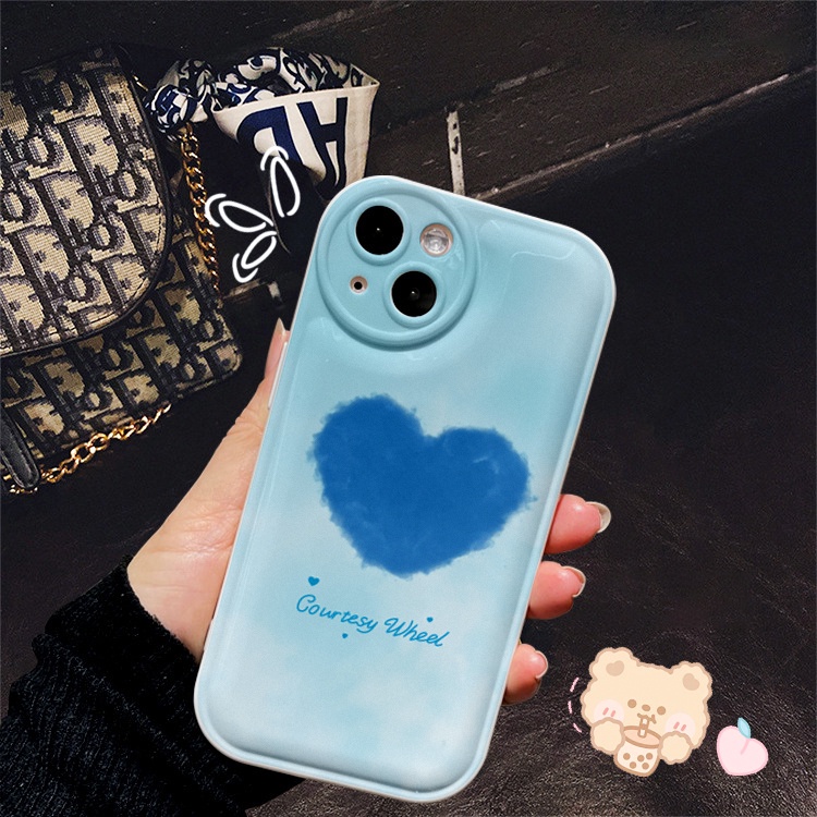 Ốp lưng iphone đệm khí tim xanh hồng 6/6plus/6splus/7/7plus/8/8plus/xs/11/12/13/pro/max/plus/promax-Awifi B1-5