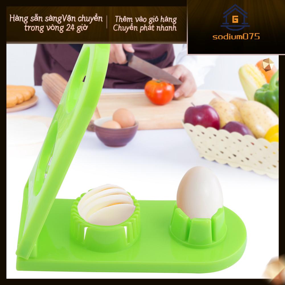 Dụng cụ cắt trứng thiết kế kép đa năng tiện dụng cho nhà bếp