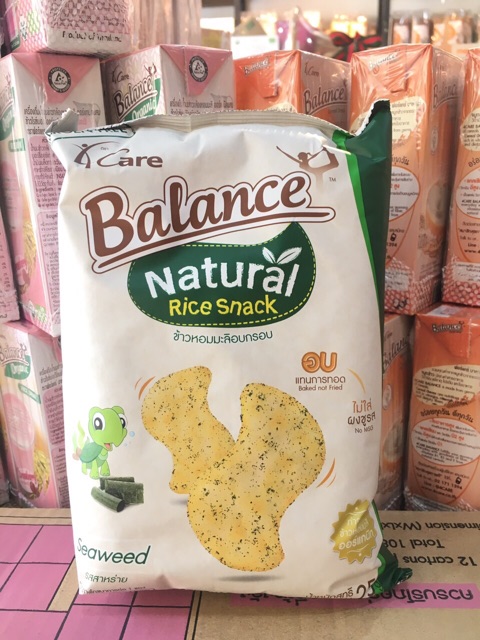 Bánh Gạo Hữu Cơ BALANCE Thailand 25g- Thế giới ăn dặm