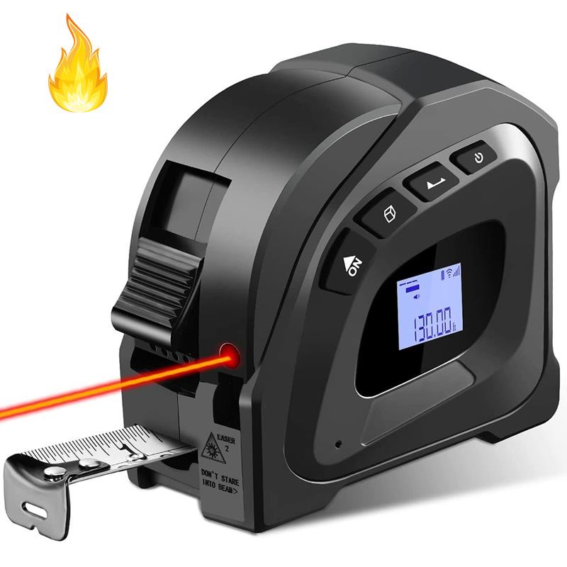 Thước Dây Laser 2 Trong 1 131 Ft/40M 16 Ft /5M