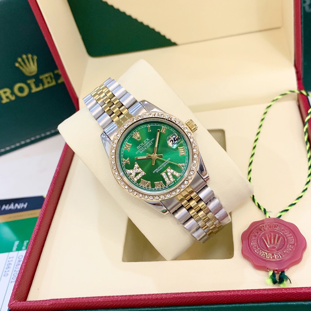 [fullbox + bảo hành 12th] Đồng hồ nữ Ro - mặt tròn viền đá sang trọng - bảo hành 12th phukienvip62 | BigBuy360 - bigbuy360.vn