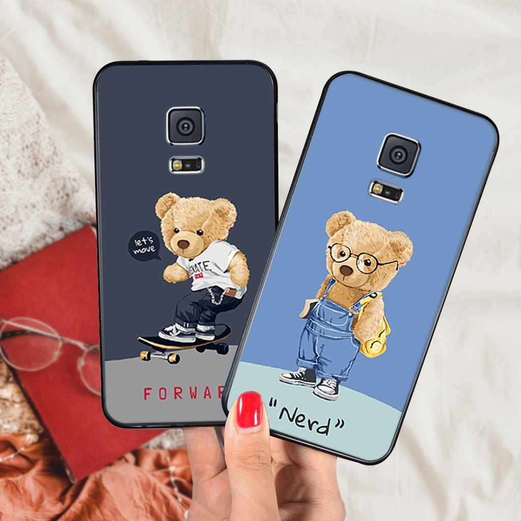 ỐP LƯNG SAMSUNG S4/S5/ NOTE 3/NOTE 4 HÌNH GẤU NHIỀU MẪU ĐA DẠNG CỰC HOT 2021
