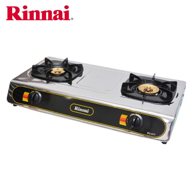 Bếp gas Rinnai RV-577BK, Chén đồng có đầu hâm