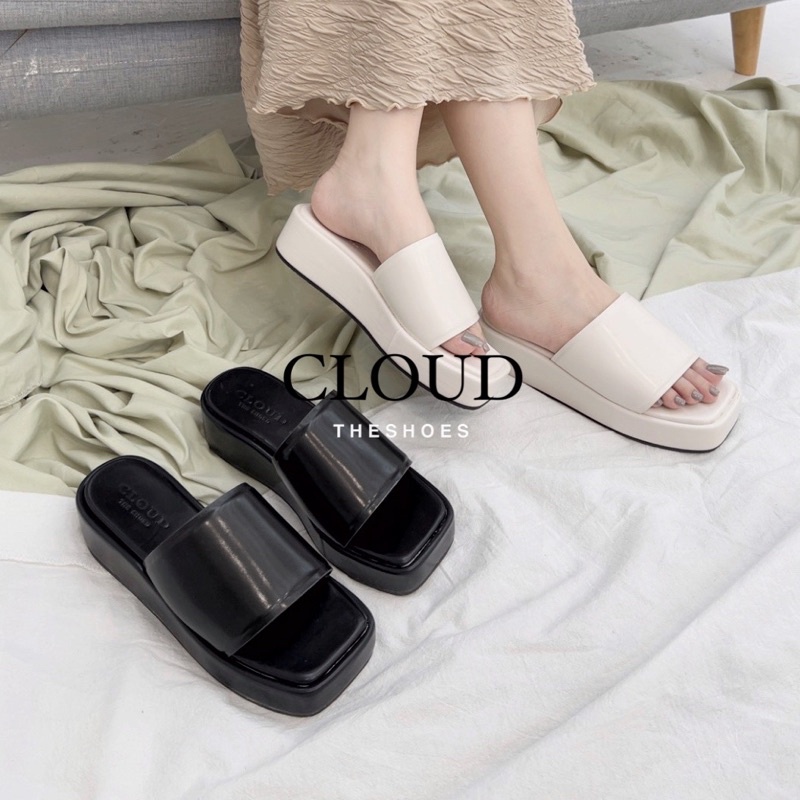 Dép đế bánh mì quai ngang - chéo - xỏ