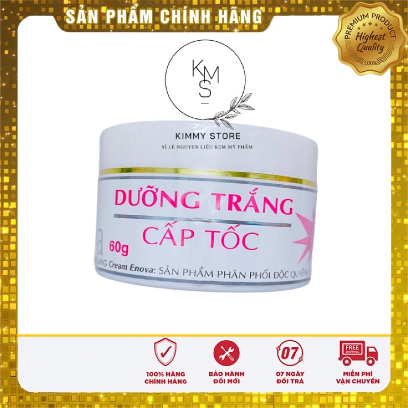 lẻ hộp 60gram kem ENOVA dưỡng trắng cấp tốc