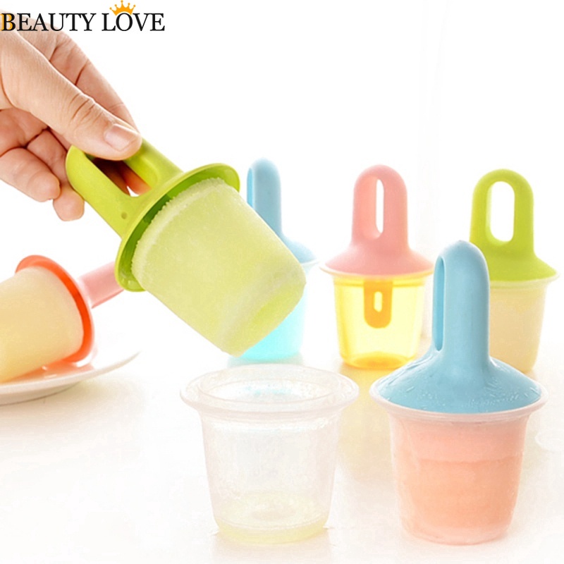 Khuôn Làm Kem Que DIY Sáng Tạo Tiện Dụng