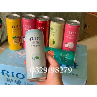 [Sẵn] nước hoa quả lên men Rio Light 3 độ