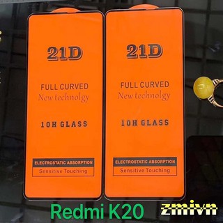 Cường Lực Full Màn Full Keo Xiaomi note 8 / note 8 pro / note 7 / k20 / note 9s / k30 / k30 pro ...