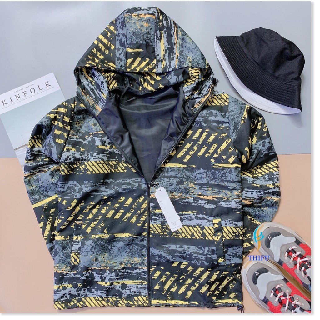 Áo khoác dù nam nữ 3d thời trang phong cách hàn