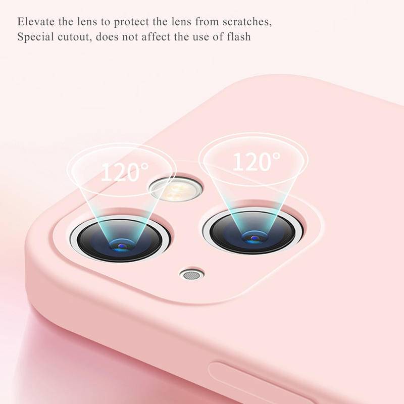 Ốp Điện Thoại Silicon Dẻo Chính Hãng Dành Cho iPhone 14 13 Pro Max Plus