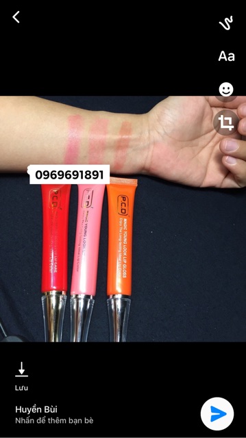 Dưỡng PCD kích màu môi sau xăm | Thế Giới Skin Care