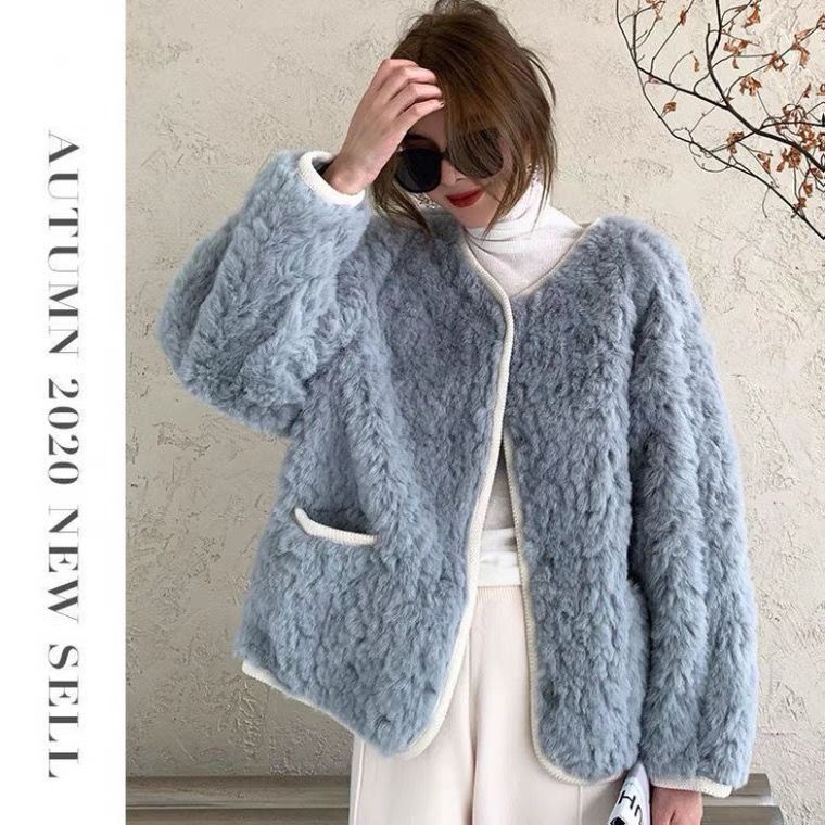 Áo khoác dáng rộng phong cách retro thời trang dành cho nữ