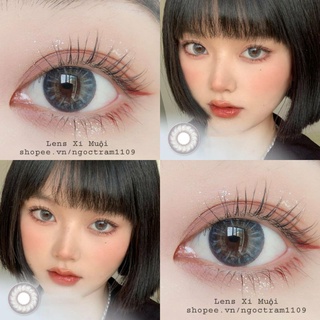 Lens mắt xám Flow Gray (full độ cận từ 0-6 độ)