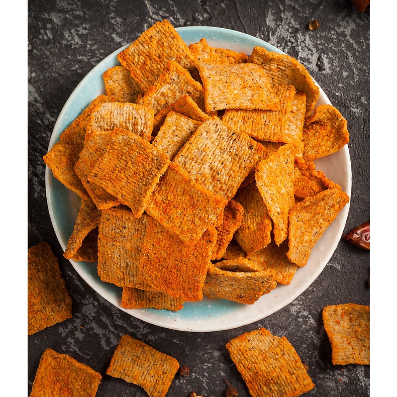 Bim bim khoai tây chiên - Snack khoai tây cay giòn gói 108g