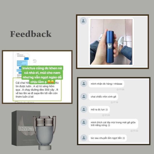 INVICTUS for Men - Nước hoa mini 20ml | BigBuy360 - bigbuy360.vn