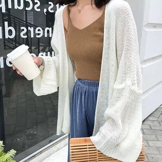 Cardigan len mỏng 3màu