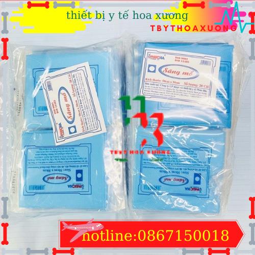 Săng mổ y tế, săng mổ phúc hà  tiệt trùng từng cái các cỡ