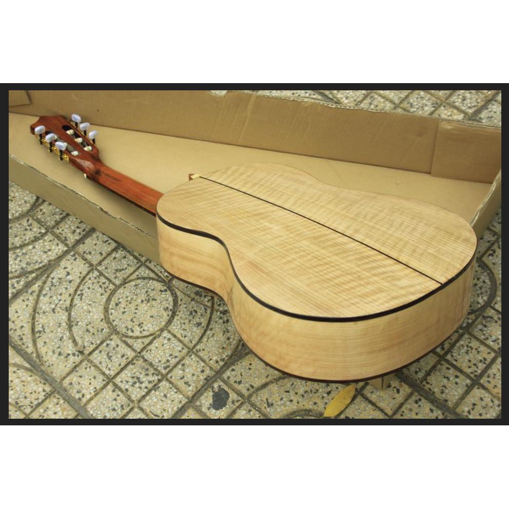 Guitar classic gỗ nguyên tấm cho người mới tập ES180
