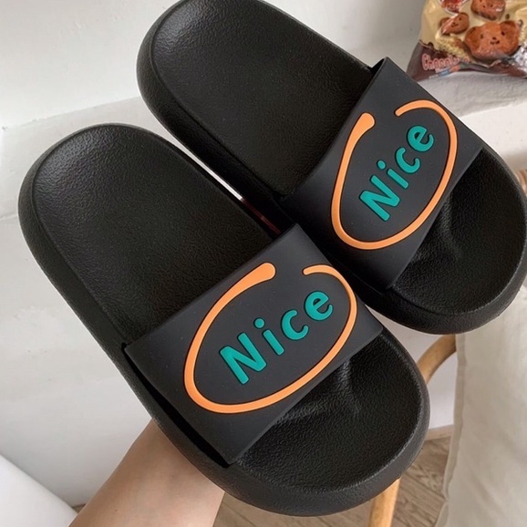 Dép Ulzzang - Dép Quai Ngang Bánh Mì NICE chuẩn hàng quảng châu Nam Nữ