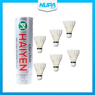 Ống Cầu Lông Hải Yến Bạc 6 Trái chuyên dùng cho đánh ngoài trời