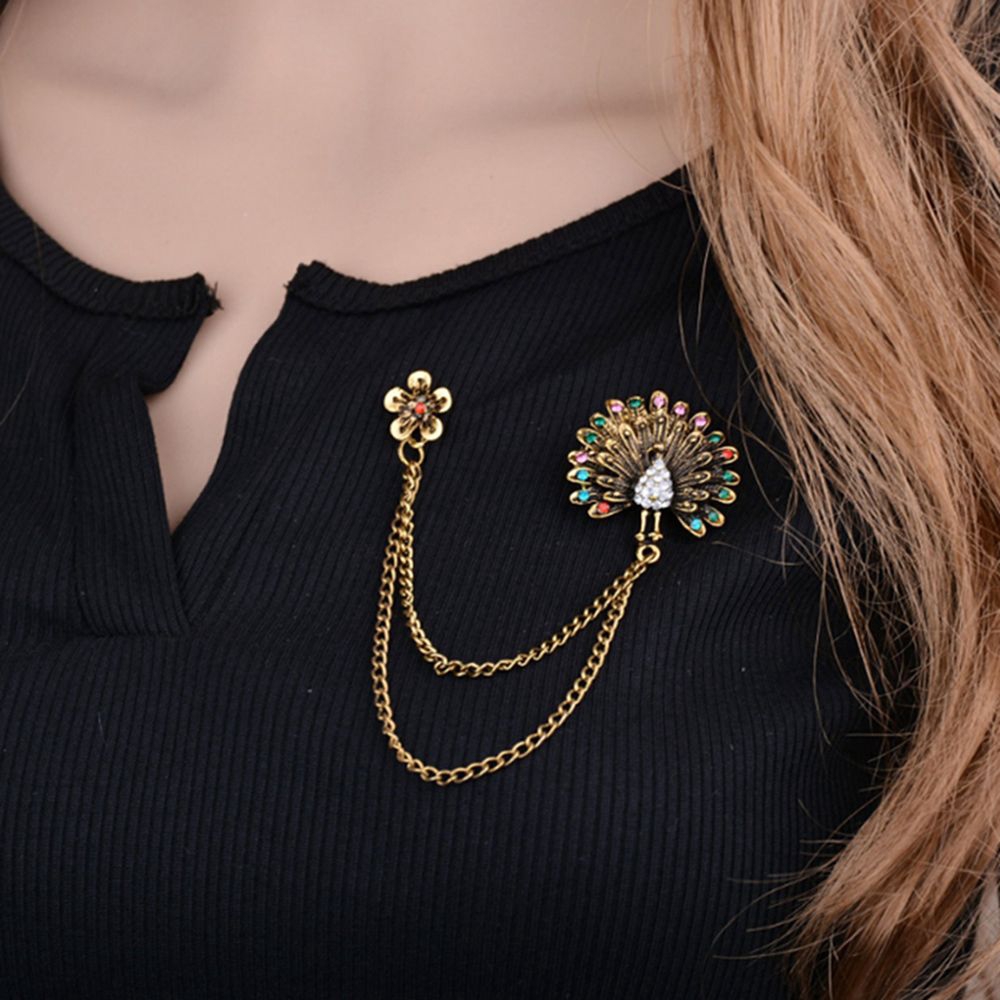 Mxgoods Flower Accessory Women | Tassels Brooch