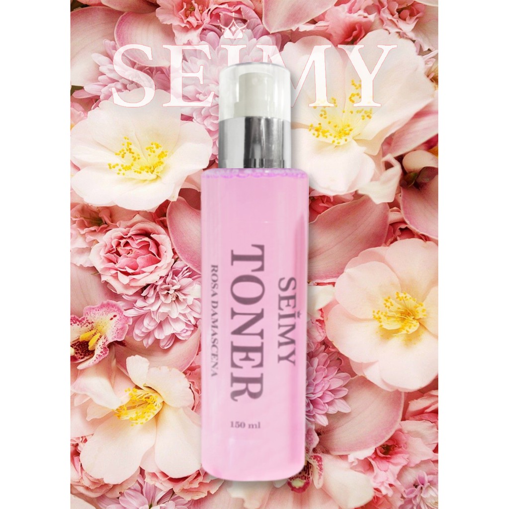 Nước hoa hồng toner SEIMY - Toner Rosa Damascena dành cho mọi loại da 150ml