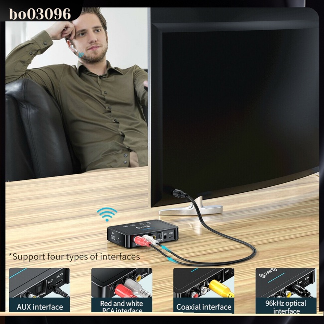 Bộ Thu Phát Bluetooth 5.0 Nfc M6 Fm 3 Trong 1 Có Màn Hình Led Hiển Thị